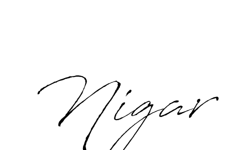 Also we have Nigar name is the best signature style. Create professional handwritten signature collection using Antro_Vectra autograph style. Nigar signature style 6 images and pictures png