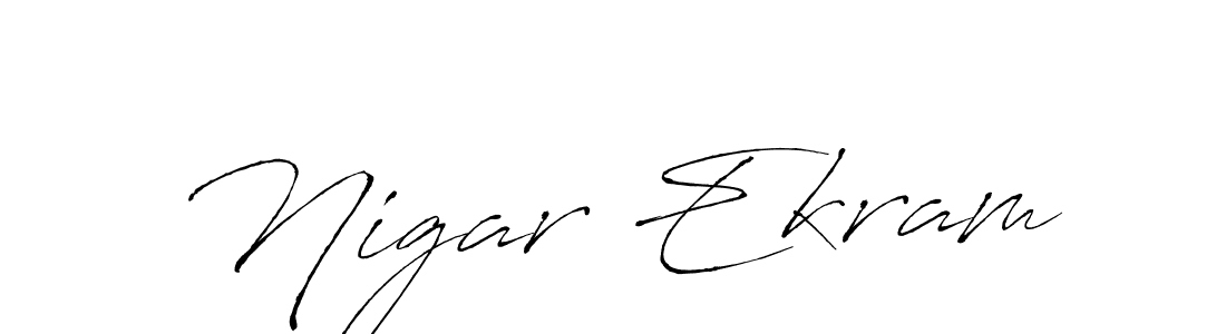 Here are the top 10 professional signature styles for the name Nigar Ekram. These are the best autograph styles you can use for your name. Nigar Ekram signature style 6 images and pictures png