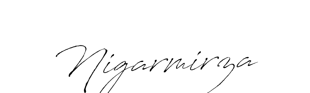 Also You can easily find your signature by using the search form. We will create Nigarmirza name handwritten signature images for you free of cost using Antro_Vectra sign style. Nigarmirza signature style 6 images and pictures png