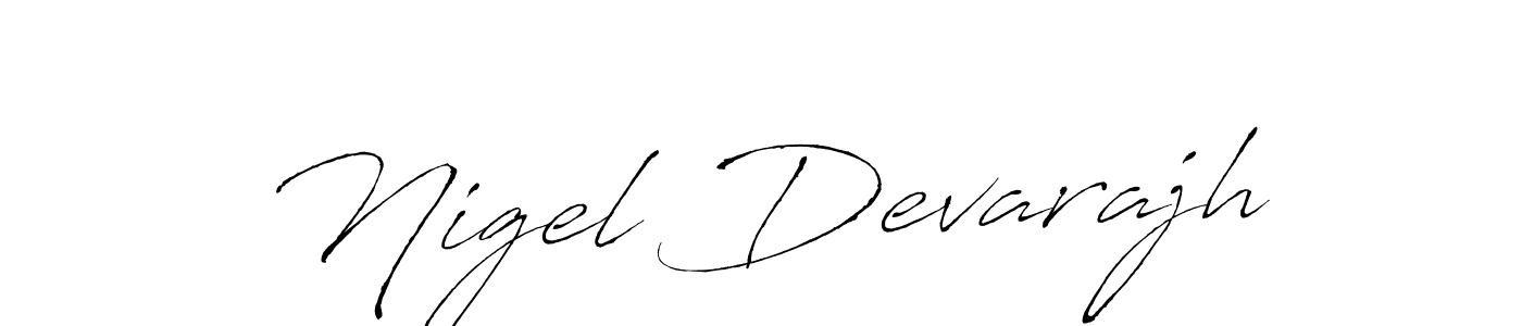 You can use this online signature creator to create a handwritten signature for the name Nigel Devarajh. This is the best online autograph maker. Nigel Devarajh signature style 6 images and pictures png