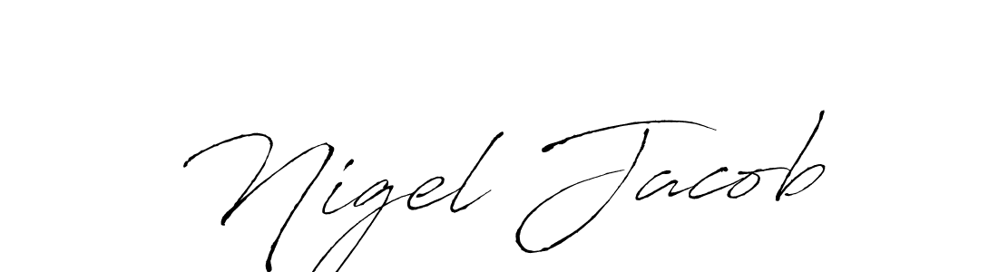 if you are searching for the best signature style for your name Nigel Jacob. so please give up your signature search. here we have designed multiple signature styles  using Antro_Vectra. Nigel Jacob signature style 6 images and pictures png