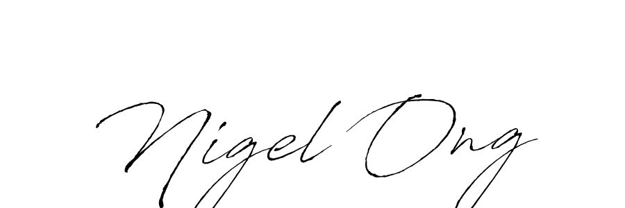 Similarly Antro_Vectra is the best handwritten signature design. Signature creator online .You can use it as an online autograph creator for name Nigel Ong. Nigel Ong signature style 6 images and pictures png