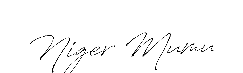 Similarly Antro_Vectra is the best handwritten signature design. Signature creator online .You can use it as an online autograph creator for name Niger Mumu. Niger Mumu signature style 6 images and pictures png