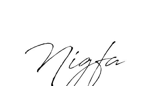 Similarly Antro_Vectra is the best handwritten signature design. Signature creator online .You can use it as an online autograph creator for name Nigfa. Nigfa signature style 6 images and pictures png