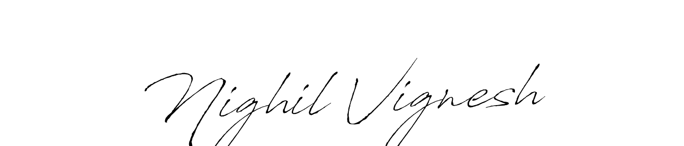 Here are the top 10 professional signature styles for the name Nighil Vignesh. These are the best autograph styles you can use for your name. Nighil Vignesh signature style 6 images and pictures png
