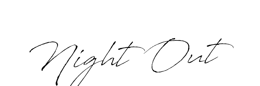 This is the best signature style for the Night Out name. Also you like these signature font (Antro_Vectra). Mix name signature. Night Out signature style 6 images and pictures png