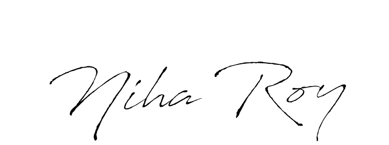 Also You can easily find your signature by using the search form. We will create Niha Roy name handwritten signature images for you free of cost using Antro_Vectra sign style. Niha Roy signature style 6 images and pictures png