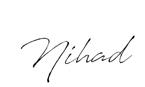 It looks lik you need a new signature style for name Nihad. Design unique handwritten (Antro_Vectra) signature with our free signature maker in just a few clicks. Nihad signature style 6 images and pictures png