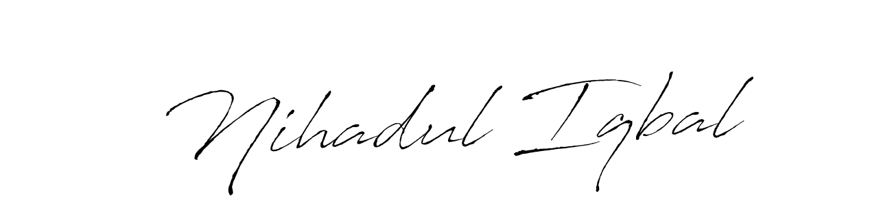 Once you've used our free online signature maker to create your best signature Antro_Vectra style, it's time to enjoy all of the benefits that Nihadul Iqbal name signing documents. Nihadul Iqbal signature style 6 images and pictures png