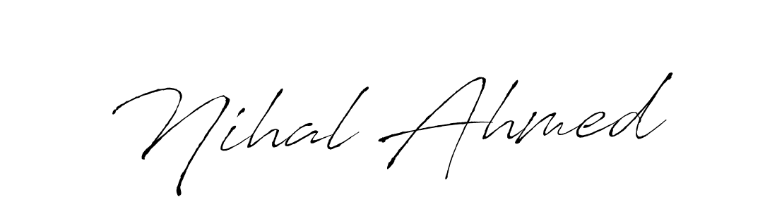 How to Draw Nihal Ahmed signature style? Antro_Vectra is a latest design signature styles for name Nihal Ahmed. Nihal Ahmed signature style 6 images and pictures png