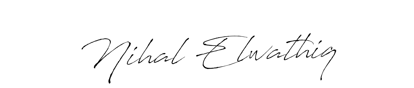 Here are the top 10 professional signature styles for the name Nihal Elwathiq. These are the best autograph styles you can use for your name. Nihal Elwathiq signature style 6 images and pictures png