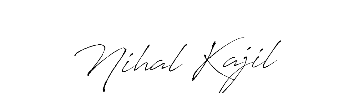Here are the top 10 professional signature styles for the name Nihal Kajil. These are the best autograph styles you can use for your name. Nihal Kajil signature style 6 images and pictures png