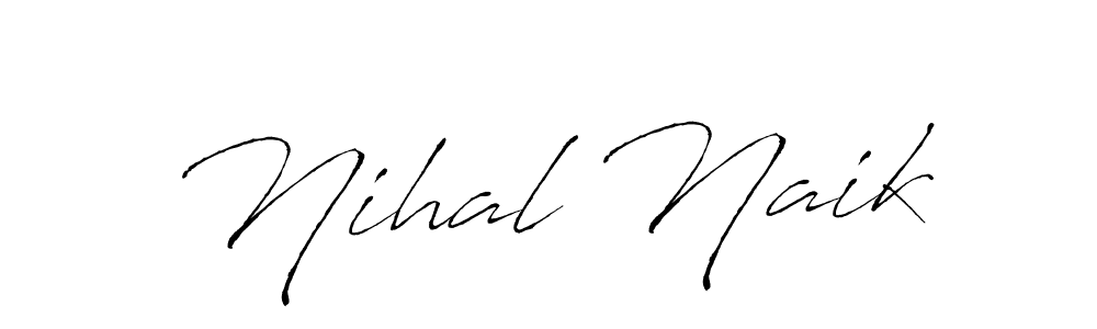 Once you've used our free online signature maker to create your best signature Antro_Vectra style, it's time to enjoy all of the benefits that Nihal Naik name signing documents. Nihal Naik signature style 6 images and pictures png
