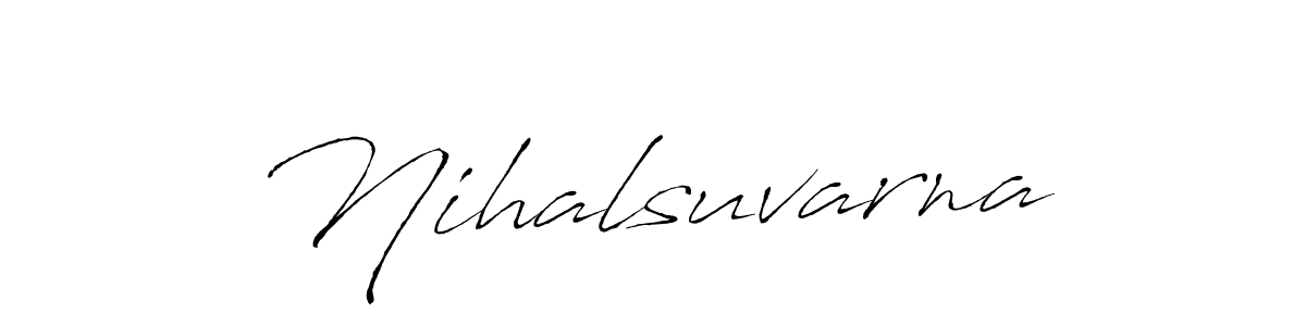 Also You can easily find your signature by using the search form. We will create Nihalsuvarna name handwritten signature images for you free of cost using Antro_Vectra sign style. Nihalsuvarna signature style 6 images and pictures png