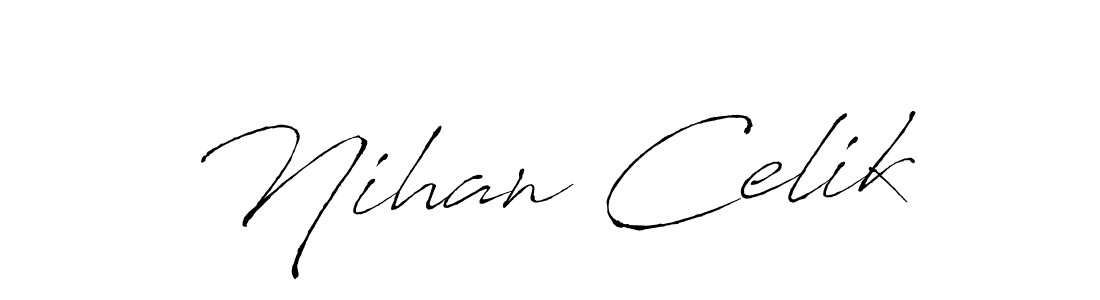 How to Draw Nihan Celik signature style? Antro_Vectra is a latest design signature styles for name Nihan Celik. Nihan Celik signature style 6 images and pictures png