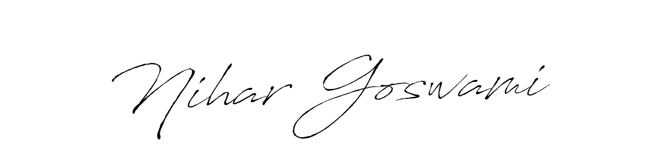 How to Draw Nihar Goswami signature style? Antro_Vectra is a latest design signature styles for name Nihar Goswami. Nihar Goswami signature style 6 images and pictures png