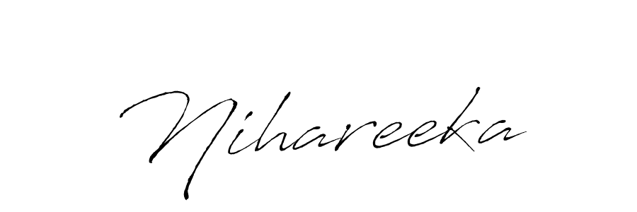 It looks lik you need a new signature style for name Nihareeka. Design unique handwritten (Antro_Vectra) signature with our free signature maker in just a few clicks. Nihareeka signature style 6 images and pictures png