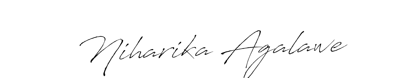 Also we have Niharika Agalawe name is the best signature style. Create professional handwritten signature collection using Antro_Vectra autograph style. Niharika Agalawe signature style 6 images and pictures png