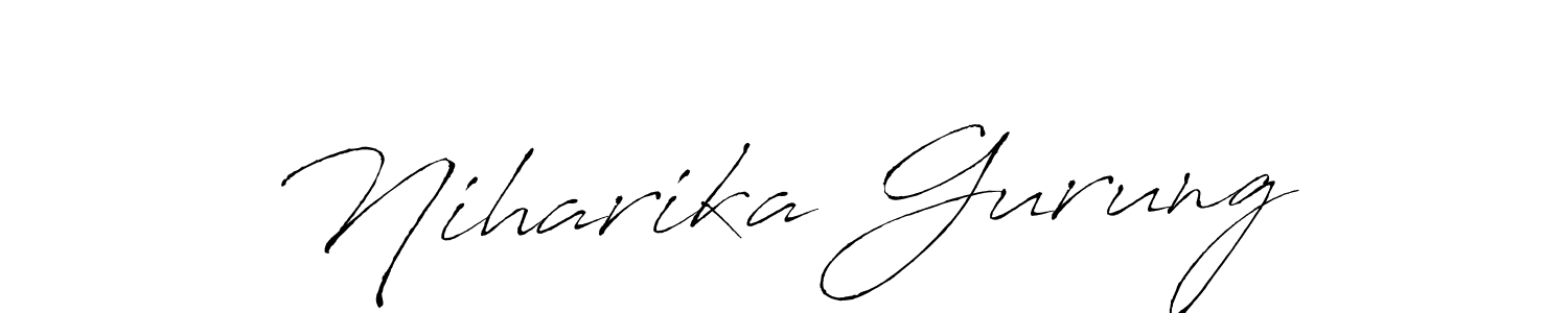 See photos of Niharika Gurung official signature by Spectra . Check more albums & portfolios. Read reviews & check more about Antro_Vectra font. Niharika Gurung signature style 6 images and pictures png