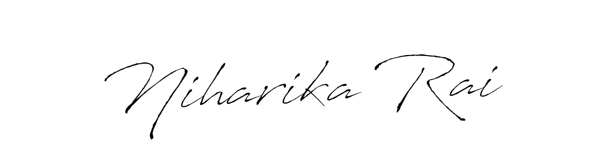 You can use this online signature creator to create a handwritten signature for the name Niharika Rai. This is the best online autograph maker. Niharika Rai signature style 6 images and pictures png