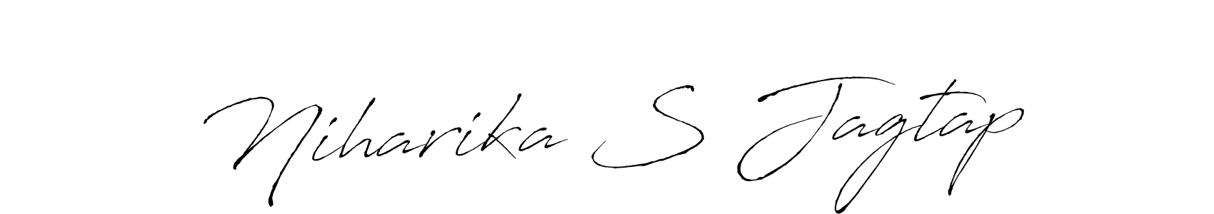 You should practise on your own different ways (Antro_Vectra) to write your name (Niharika S Jagtap) in signature. don't let someone else do it for you. Niharika S Jagtap signature style 6 images and pictures png