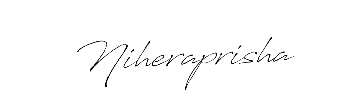 It looks lik you need a new signature style for name Niheraprisha. Design unique handwritten (Antro_Vectra) signature with our free signature maker in just a few clicks. Niheraprisha signature style 6 images and pictures png