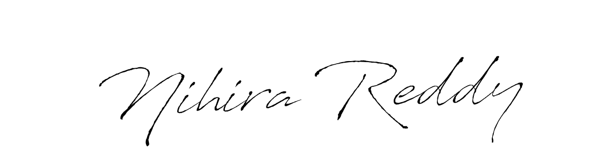 Use a signature maker to create a handwritten signature online. With this signature software, you can design (Antro_Vectra) your own signature for name Nihira Reddy. Nihira Reddy signature style 6 images and pictures png