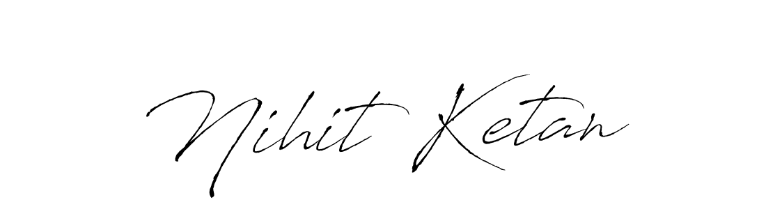 Make a beautiful signature design for name Nihit Ketan. Use this online signature maker to create a handwritten signature for free. Nihit Ketan signature style 6 images and pictures png