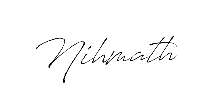 How to Draw Nihmath signature style? Antro_Vectra is a latest design signature styles for name Nihmath. Nihmath signature style 6 images and pictures png