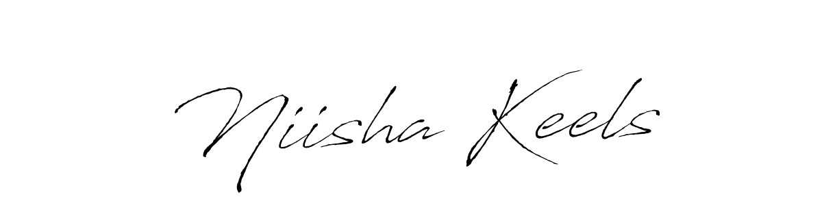 Also we have Niisha Keels name is the best signature style. Create professional handwritten signature collection using Antro_Vectra autograph style. Niisha Keels signature style 6 images and pictures png