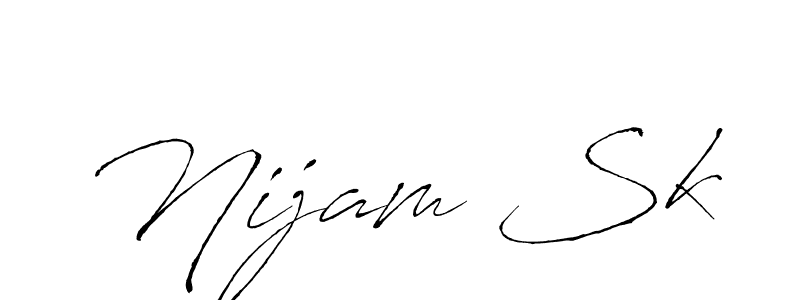 Similarly Antro_Vectra is the best handwritten signature design. Signature creator online .You can use it as an online autograph creator for name Nijam Sk. Nijam Sk signature style 6 images and pictures png