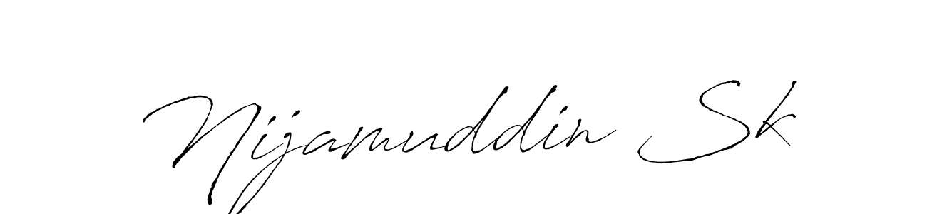 Once you've used our free online signature maker to create your best signature Antro_Vectra style, it's time to enjoy all of the benefits that Nijamuddin Sk name signing documents. Nijamuddin Sk signature style 6 images and pictures png