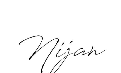 Make a beautiful signature design for name Nijan. Use this online signature maker to create a handwritten signature for free. Nijan signature style 6 images and pictures png