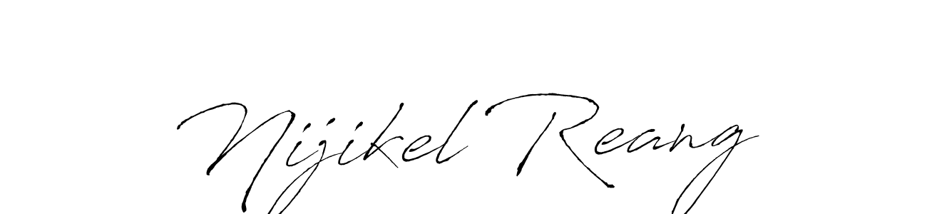 Make a beautiful signature design for name Nijikel Reang. Use this online signature maker to create a handwritten signature for free. Nijikel Reang signature style 6 images and pictures png