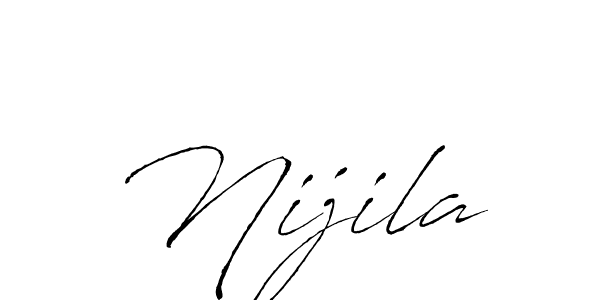 Make a beautiful signature design for name Nijila. Use this online signature maker to create a handwritten signature for free. Nijila signature style 6 images and pictures png