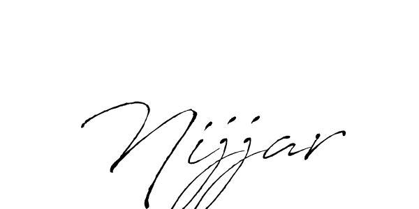 How to make Nijjar name signature. Use Antro_Vectra style for creating short signs online. This is the latest handwritten sign. Nijjar signature style 6 images and pictures png