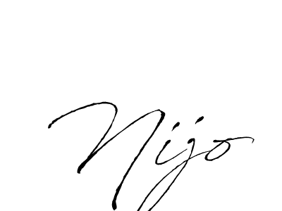 Antro_Vectra is a professional signature style that is perfect for those who want to add a touch of class to their signature. It is also a great choice for those who want to make their signature more unique. Get Nijo name to fancy signature for free. Nijo signature style 6 images and pictures png