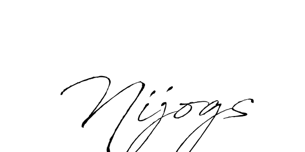 This is the best signature style for the Nijogs name. Also you like these signature font (Antro_Vectra). Mix name signature. Nijogs signature style 6 images and pictures png