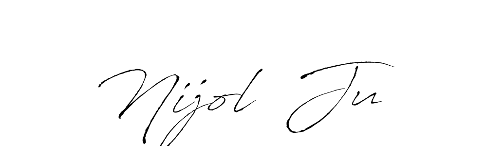 Similarly Antro_Vectra is the best handwritten signature design. Signature creator online .You can use it as an online autograph creator for name Nijolė Ju. Nijolė Ju signature style 6 images and pictures png