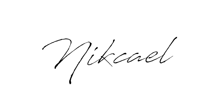 Antro_Vectra is a professional signature style that is perfect for those who want to add a touch of class to their signature. It is also a great choice for those who want to make their signature more unique. Get Nikcael name to fancy signature for free. Nikcael signature style 6 images and pictures png