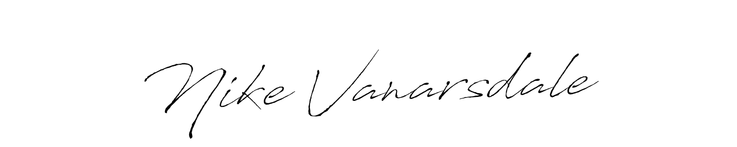 This is the best signature style for the Nike Vanarsdale name. Also you like these signature font (Antro_Vectra). Mix name signature. Nike Vanarsdale signature style 6 images and pictures png