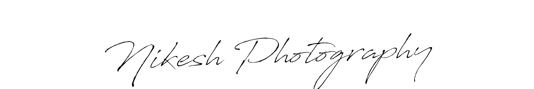 How to make Nikesh Photography signature? Antro_Vectra is a professional autograph style. Create handwritten signature for Nikesh Photography name. Nikesh Photography signature style 6 images and pictures png