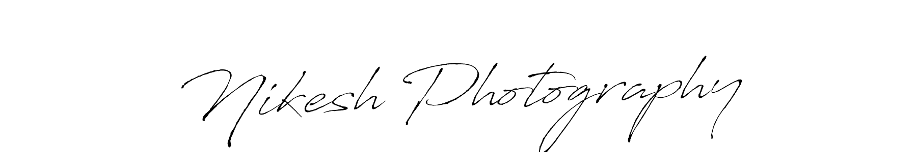 How to make Nikesh Photography signature? Antro_Vectra is a professional autograph style. Create handwritten signature for Nikesh Photography name. Nikesh Photography signature style 6 images and pictures png