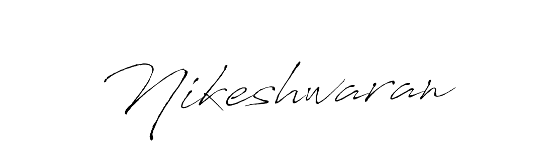 You should practise on your own different ways (Antro_Vectra) to write your name (Nikeshwaran) in signature. don't let someone else do it for you. Nikeshwaran signature style 6 images and pictures png