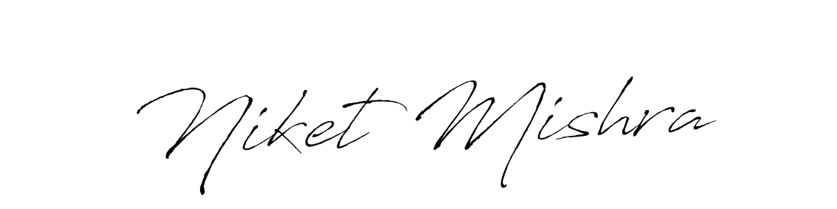 Antro_Vectra is a professional signature style that is perfect for those who want to add a touch of class to their signature. It is also a great choice for those who want to make their signature more unique. Get Niket Mishra name to fancy signature for free. Niket Mishra signature style 6 images and pictures png