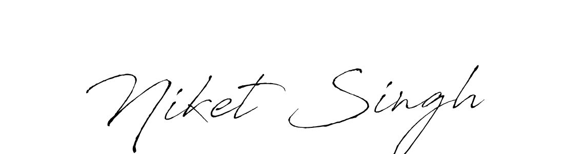 It looks lik you need a new signature style for name Niket Singh. Design unique handwritten (Antro_Vectra) signature with our free signature maker in just a few clicks. Niket Singh signature style 6 images and pictures png