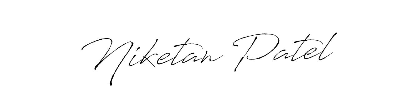 if you are searching for the best signature style for your name Niketan Patel. so please give up your signature search. here we have designed multiple signature styles  using Antro_Vectra. Niketan Patel signature style 6 images and pictures png