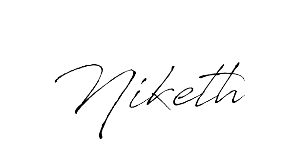 Once you've used our free online signature maker to create your best signature Antro_Vectra style, it's time to enjoy all of the benefits that Niketh name signing documents. Niketh signature style 6 images and pictures png
