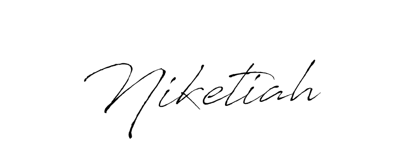 How to Draw Niketiah signature style? Antro_Vectra is a latest design signature styles for name Niketiah. Niketiah signature style 6 images and pictures png