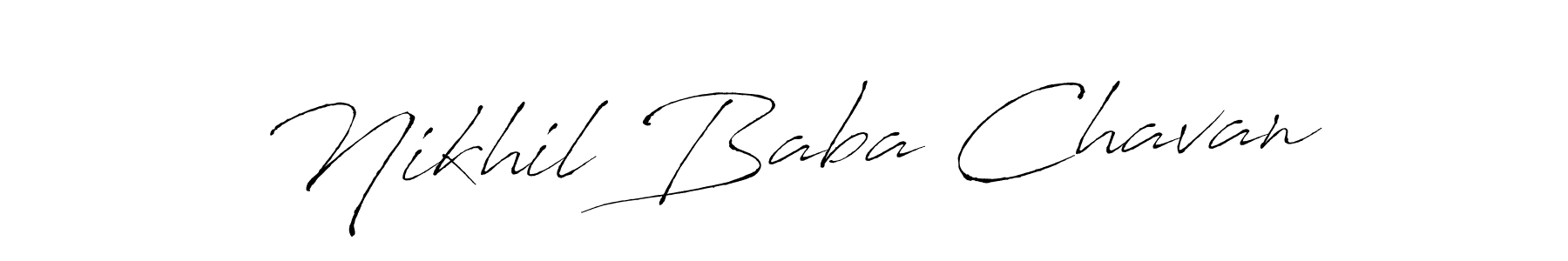 if you are searching for the best signature style for your name Nikhil Baba Chavan. so please give up your signature search. here we have designed multiple signature styles  using Antro_Vectra. Nikhil Baba Chavan signature style 6 images and pictures png